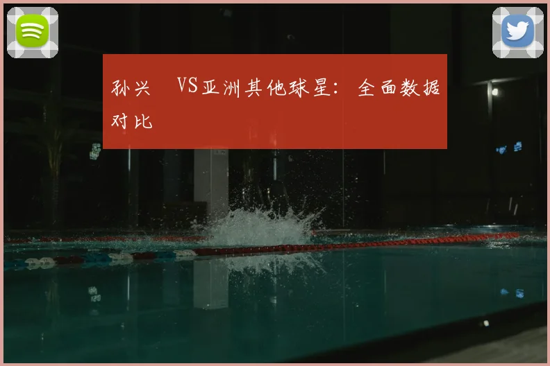 孙兴慜VS亚洲其他球星：全面数据对比